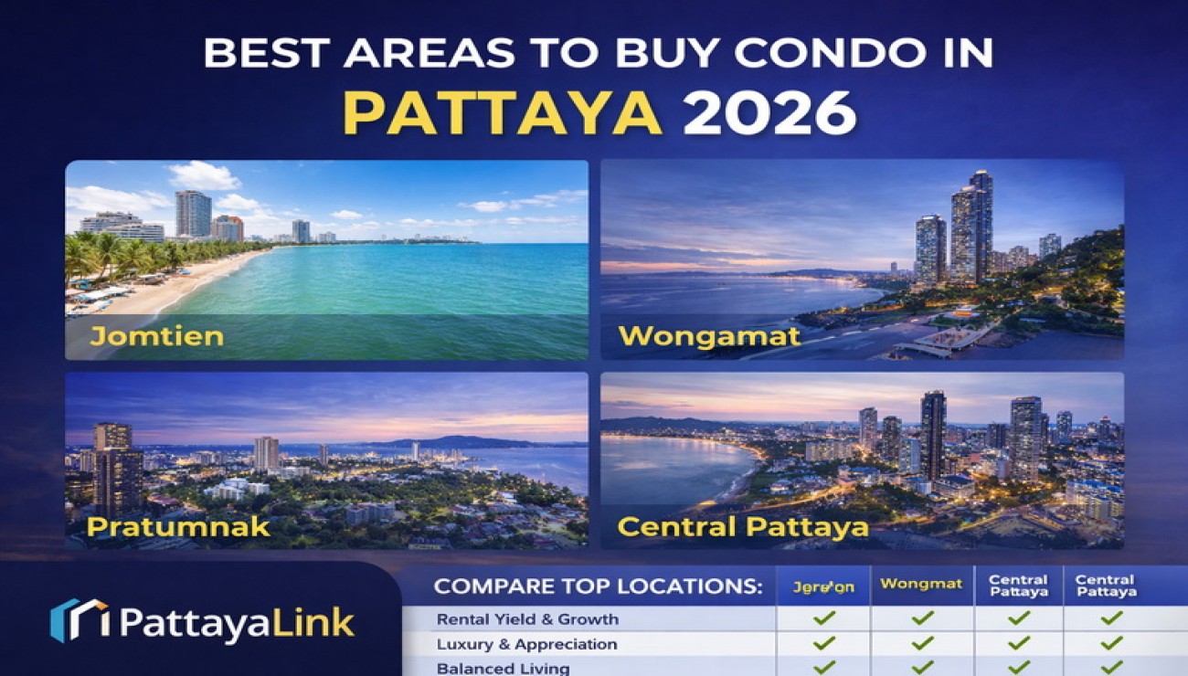 Best Areas to Buy Condo in Pattaya 2026